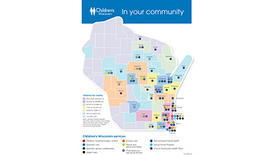 About Children's Wisconsin in the community