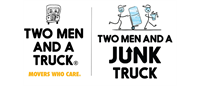 MOVING & JUNK REMOVAL: Two Men and a Truck logo