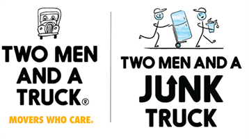 MOVING & JUNK REMOVAL: Two Men and a Truck logo